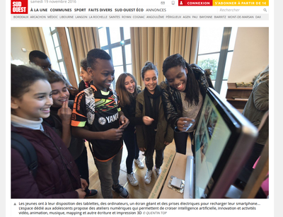 Sud-Ouest 18 novembre 2016