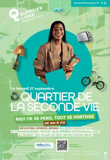 PauLLA au Quartier de la seconde vie & réparation